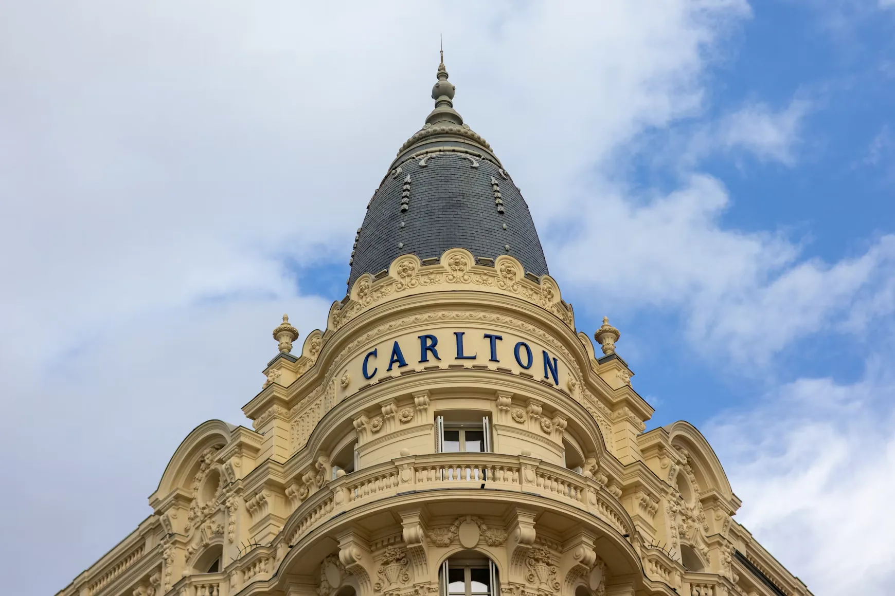 The Carlton hotel in Cannes