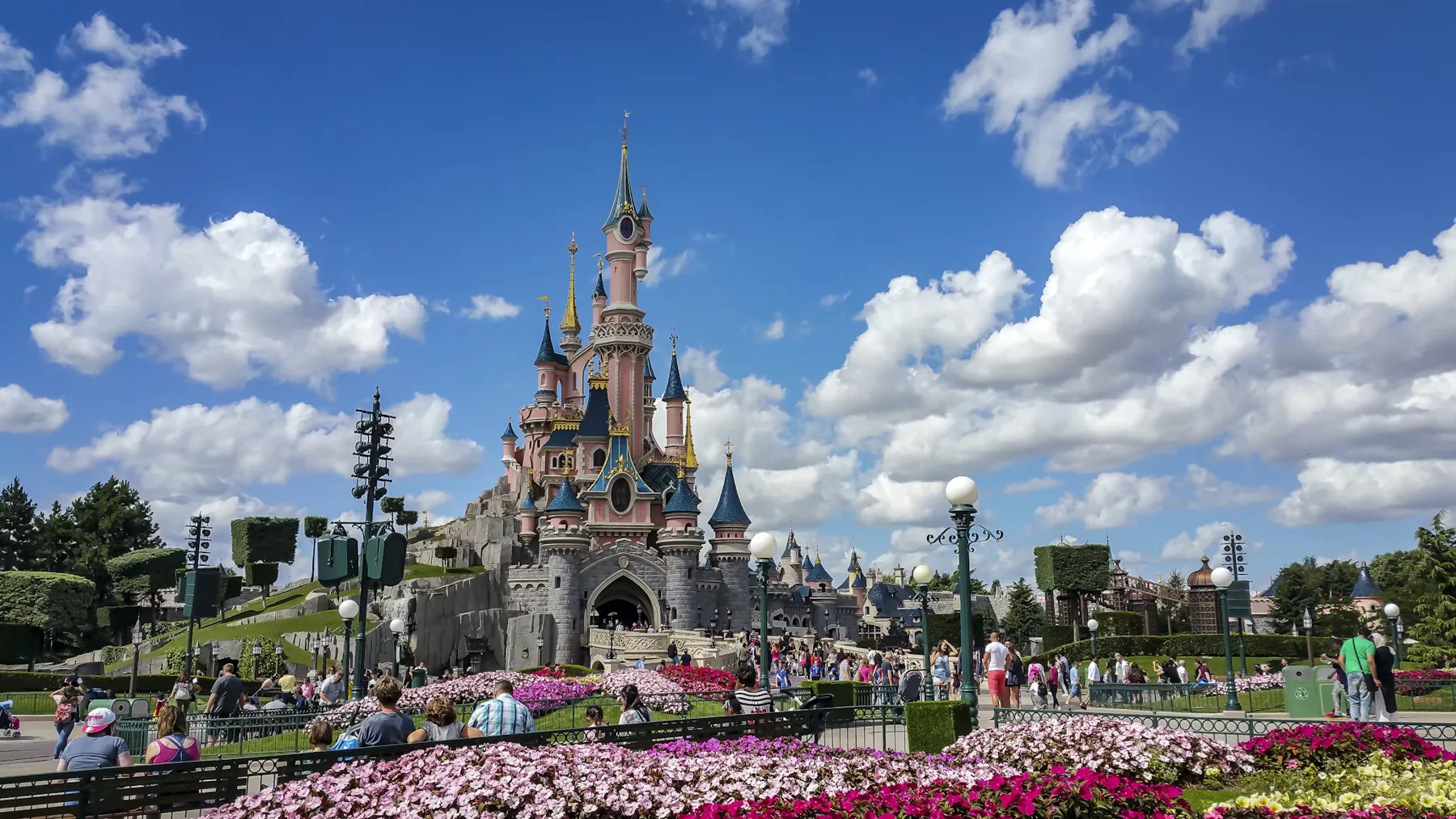 Sleeping Beauty Castle at Disneyland Paris